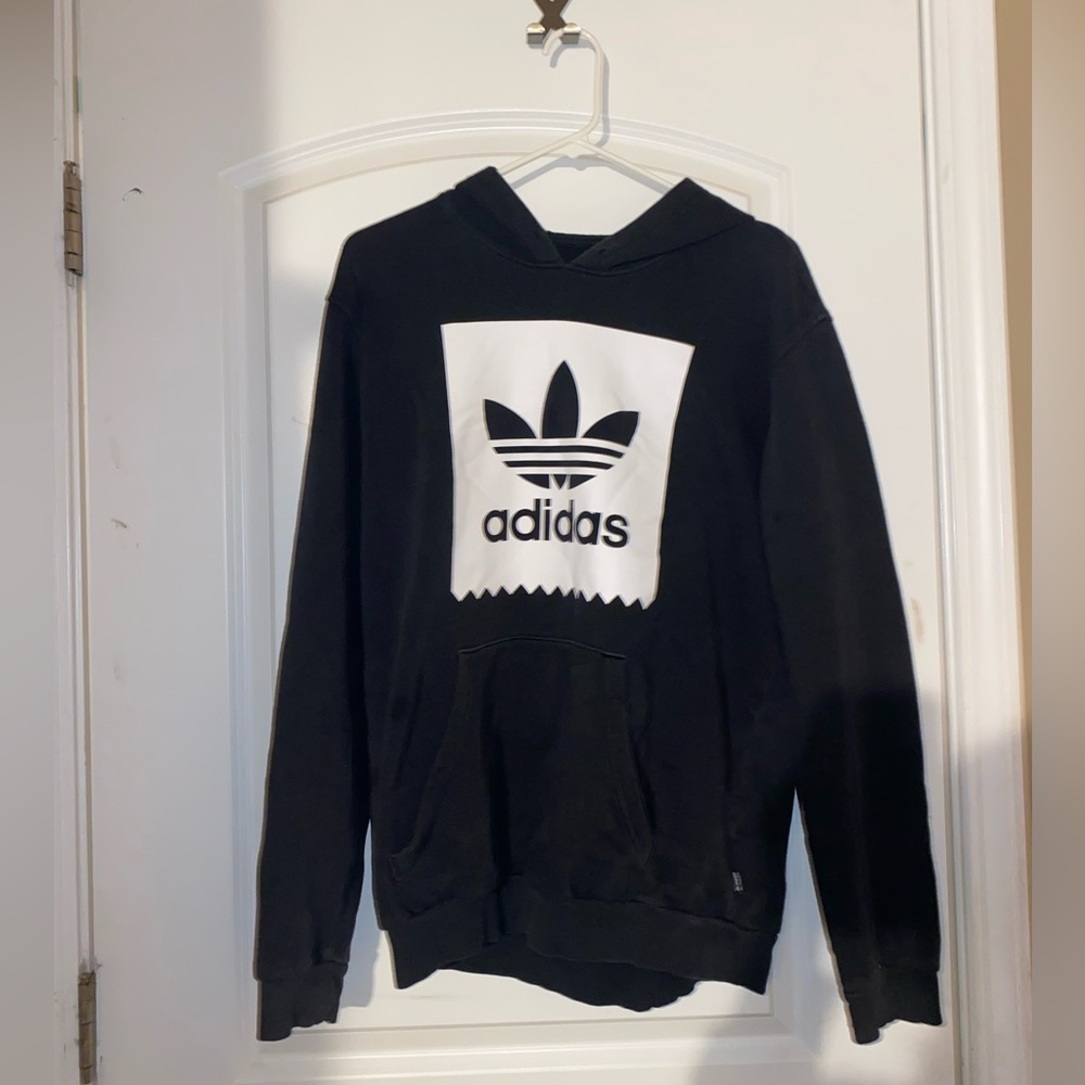 Adidas Men’s Graphic Blackbird Trefoil Hoodie